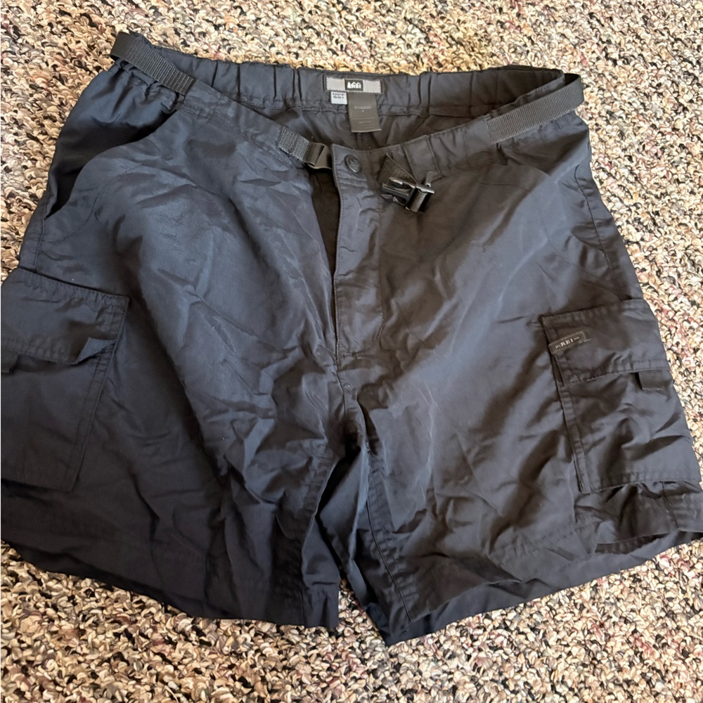 Black REI  Cargo Shorts